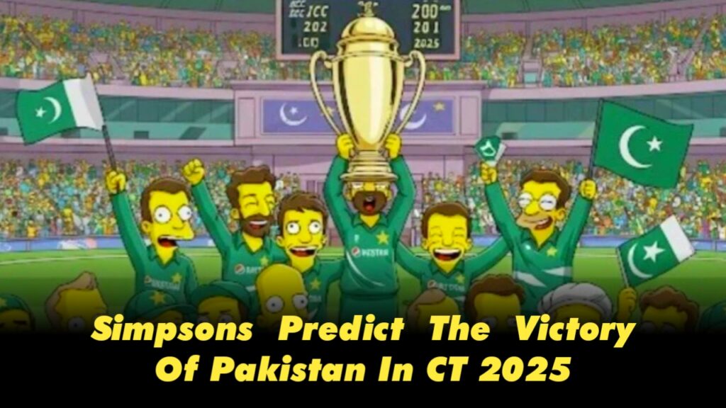 Simpsons Predict The Victory Of Pakistan In The 2025 Champions Trophy